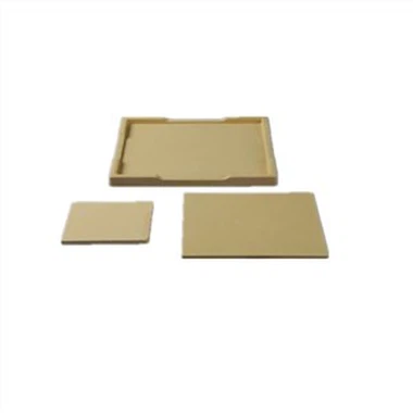 Are there any special requirements for using a ceramic crucible boat in a lab...